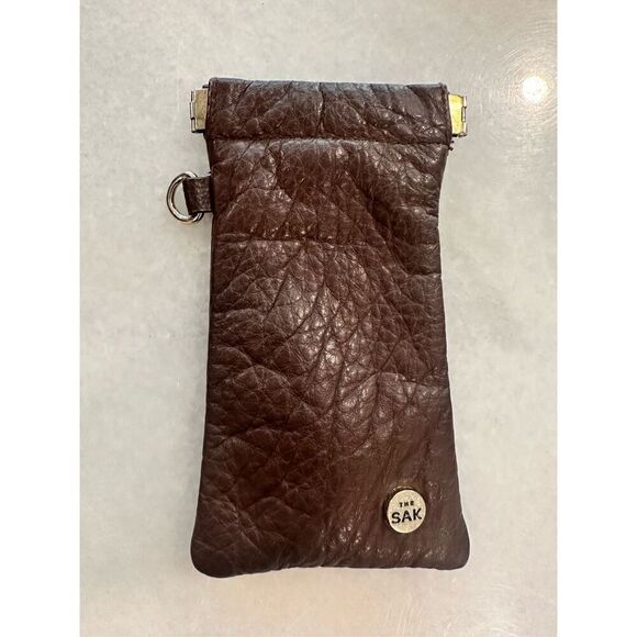 The Sak Accessories - The Sak brown leather eye glass holder